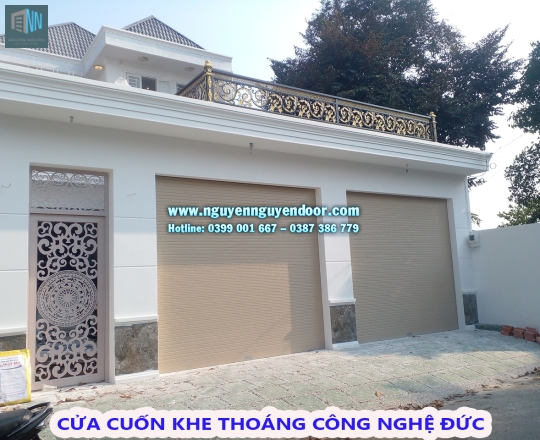 CỬA CUỐN KHE THOÁNG CÔNG NGHỆ ĐỨC TẠI TỈNH LỘ 43, BÌNH CHIỂU, THỦ ĐỨC