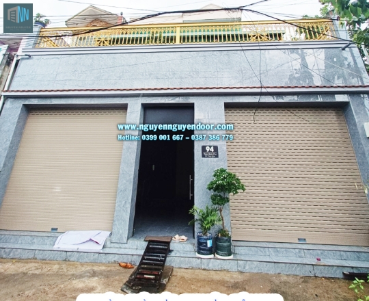 CỬA CUỐN KHE THOÁNG CÔNG NGHỆ ĐỨC TẠI TĂNG NHƠN PHÚ QUẬN 9 PHẦN 2