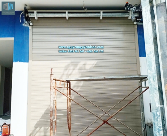 CỬA CUỐN KHE THOÁNG CÔNG NGHỆ ĐỨC TẠI ĐƯỜNG Ụ GHE THỦ ĐỨC