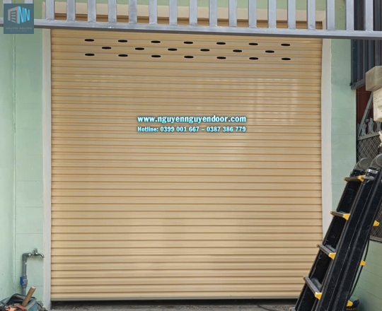CỬA CUỐN TẤM LIỀN CÔNG NGHỆ ÚC SỬ DỤNG ĐỘNG CƠ TẠI QUẬN 11