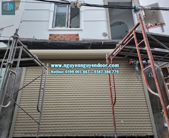 CÔNG TRÌNH CỬA CUỐN KHE THOÁNG CÔNG NGHỆ ĐỨC, XÔ VIẾT NGHỆ TĨNH, Q. BÌNH THẠNH