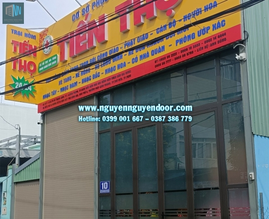 CỬA CUỐN KHE THOÁNG CÔNG NGHỆ ĐỨC TẠI HIỆP BÌNH PHƯỚC, THỦ ĐỨC