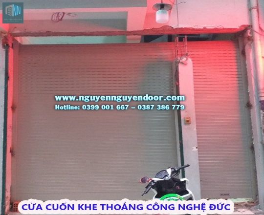 CỬA CUỐN KHE THOÁNG CÔNG NGHỆ ĐỨC TẠI QUẬN 5, TP HCM