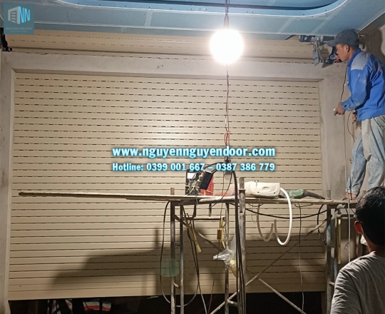 CỬA CUỐN KHE THOÁNG CÔNG NGHỆ ĐỨC TẠI BÌNH CHIỂU, THỦ ĐỨC - PHẦN 2