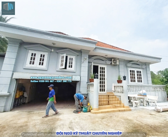 CỬA CUỐN KHE THOÁNG CÔNG NGHỆ ĐỨC TẠI THẠNH MỸ LỢI QUẬN 2