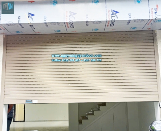 CỬA CUỐN KHE THOÁNG CÔNG NGHỆ ĐỨC TẠI TÔ HIẾN THÀNH