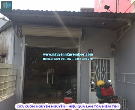 CỬA CUỐN TẤM LIỀN ĐẨY TAY CÔNG NGHỆ ÚC TẠI BÌNH THỌ, THỦ ĐỨC