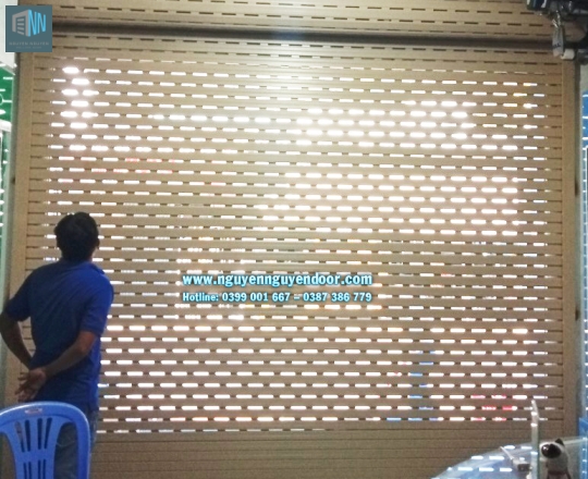 CỬA CUỐN KHE THOÁNG CÔNG NGHỆ ĐỨC TẠI BẠC LIÊU PHẦN 3