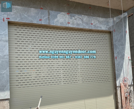 CỬA CUỐN KHE THOÁNG CÔNG NGHỆ ĐỨC TẠI KHA VẠN CÂN, THỦ ĐỨC, TP HCM