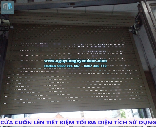 CỬA CUỐN KHE THOÁNG CÔNG NGHỆ ĐỨC TẠI GÒ VẤP, TP HCM
