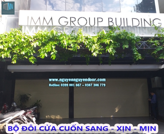 CÔNG TRÌNH CỬA CUỐN KHE THOÁNG CÔNG NGHỆ ĐỨC TẠI NGUYỄN ĐÌNH CHIỂU, Q3, TP HCM