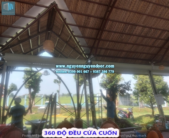 CỬA CUỐN KHE THOÁNG CÔNG NGHỆ ĐỨC TẠI LONG AN - PHẦN 1