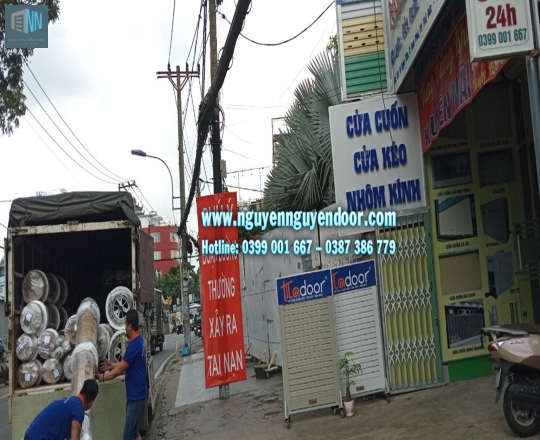 CÔNG TRÌNH CỬA CUỐN KHE THOÁNG CÔNG NGHỆ ĐỨC TẠI ĐS10, KDC HỒNG LONG, HIỆP BÌNH PHƯỚC, THỦ ĐỨC.