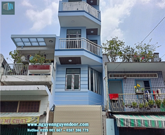 CÔNG TRÌNH CỬA CUỐN ANH BÌNH XÂY DỰNG TẠI VŨ TÙNG BÌNH THẠNH