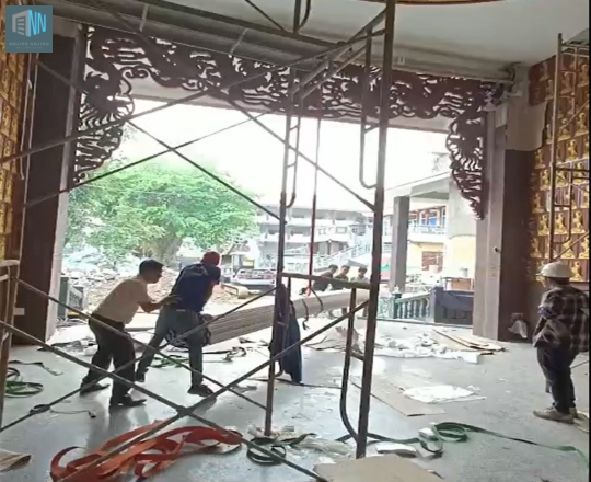 CÔNG TRÌNH CỬA CUỐN ĐIỆN ĐỊA TẠNG CHÙA PHỔ QUANG