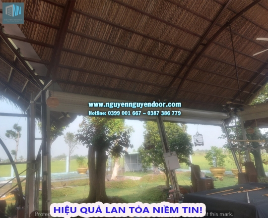 CỬA CUỐN KHE THOÁNG CÔNG NGHỆ ĐỨC TẠI LONG AN - PHẦN 1