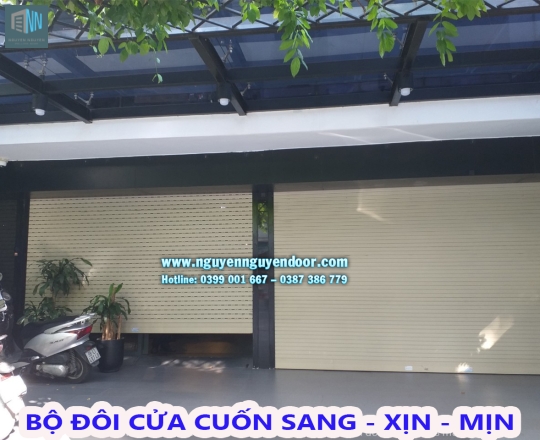 CÔNG TRÌNH CỬA CUỐN KHE THOÁNG CÔNG NGHỆ ĐỨC TẠI NGUYỄN ĐÌNH CHIỂU, Q3, TP HCM