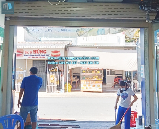 CỬA CUỐN KHE THOÁNG CÔNG NGHỆ ĐỨC TẠI BẠC LIÊU PHẦN 3
