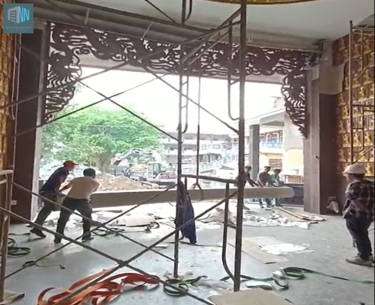 CÔNG TRÌNH CỬA CUỐN ĐIỆN ĐỊA TẠNG CHÙA PHỔ QUANG