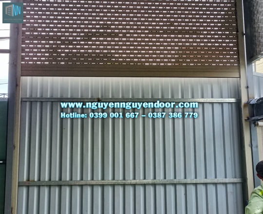 CÔNG TRÌNH CỬA CUỐN KHE THOÁNG CÔNG NGHỆ ĐỨC TẠI ĐS10, KDC HỒNG LONG, HIỆP BÌNH PHƯỚC, THỦ ĐỨC.