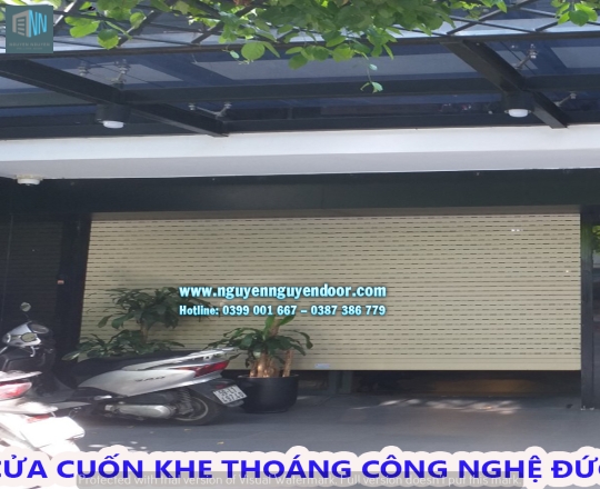CÔNG TRÌNH CỬA CUỐN KHE THOÁNG CÔNG NGHỆ ĐỨC TẠI NGUYỄN ĐÌNH CHIỂU, Q3, TP HCM