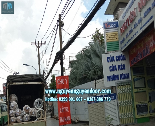 CÔNG TRÌNH CỬA CUỐN KHE THOÁNG CÔNG NGHỆ ĐỨC TẠI ĐS10, KDC HỒNG LONG, HIỆP BÌNH PHƯỚC, THỦ ĐỨC.