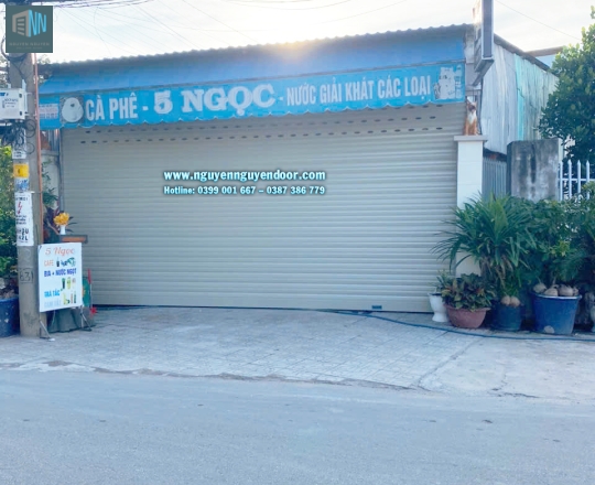 CỬA CUỐN LÁ BÍT CÔNG NGHỆ ĐỨC TẠI CỦ CHI
