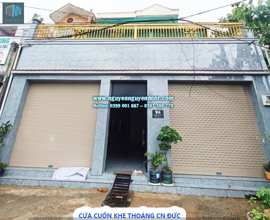 CỬA CUỐN KHE THOÁNG CÔNG NGHỆ ĐỨC TẠI TĂNG NHƠN PHÚ QUẬN 9 PHẦN 2