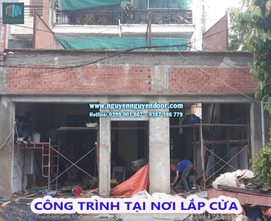 CỬA CUỐN KHE THOÁNG CÔNG NGHỆ ĐỨC TẠI TĂNG NHƠN PHÚ, QUẬN 9