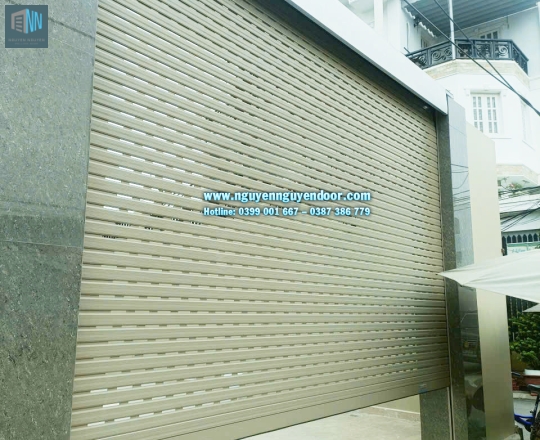 CỬA CUỐN KHE THOÁNG CÔNG NGHỆ ĐỨC TẠI QL13