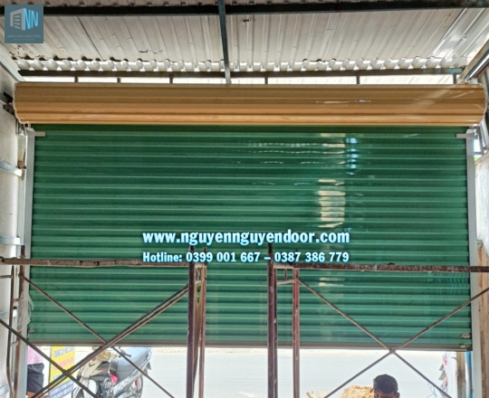 CÔNG TRÌNH CỬA CUỐN TẤM LIỀN CÔNG NGHỆ ÚC ĐƯỜNG SỐ 10, TAM BÌNH, THỦ ĐỨC