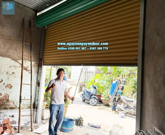 CỬA CUỐN TẤM LIỀN CÔNG NGHỆ ÚC TẠI TAM BÌNH