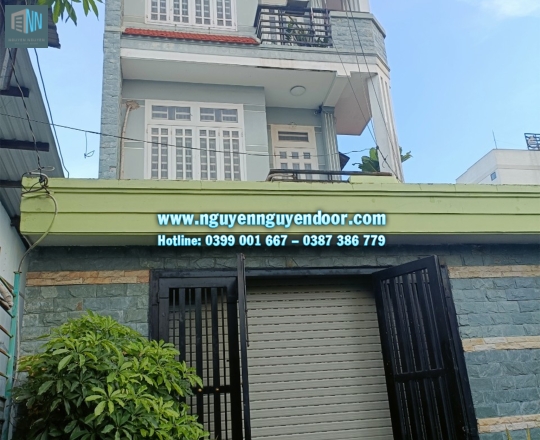 CÔNG TRÌNH CỬA CUỐN CÔNG NGHỆ ĐỨC TẠI HẺM 230, QUỐC LỘ 1A, THỦ ĐỨC, TP. HCM