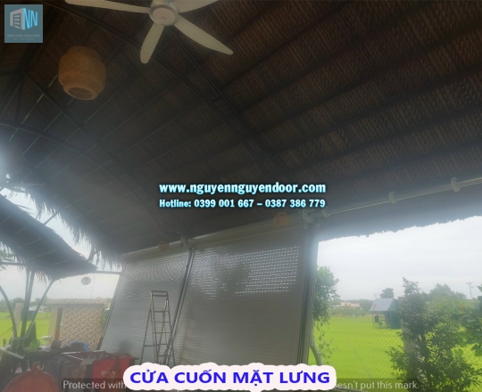 CỬA CUỐN KHE THOÁNG CÔNG NGHỆ ĐỨC TẠI LONG AN - PHẦN 1