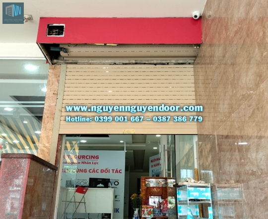 CỬA CUỐN KHE THOÁNG CÔNG NGHỆ ĐỨC TẠI MAN THIỆN, HIỆP PHÚ, THỦ ĐỨC