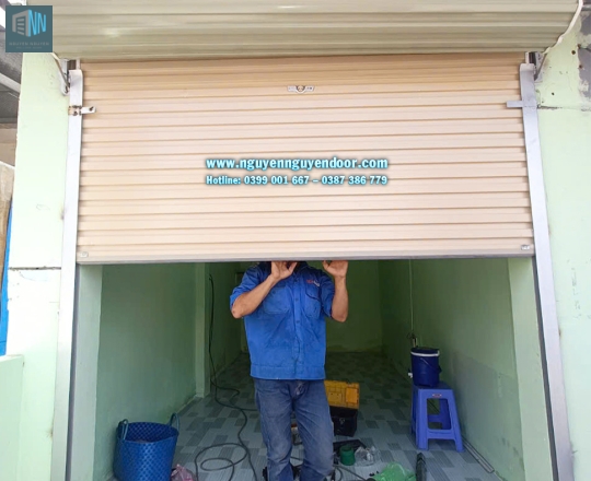 CỬA CUỐN TẤM LIỀN CÔNG NGHỆ ÚC TẠI TÔ NGỌC VÂN, THỦ ĐỨC