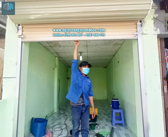 CỬA CUỐN TẤM LIỀN CÔNG NGHỆ ÚC TẠI TÔ NGỌC VÂN, THỦ ĐỨC