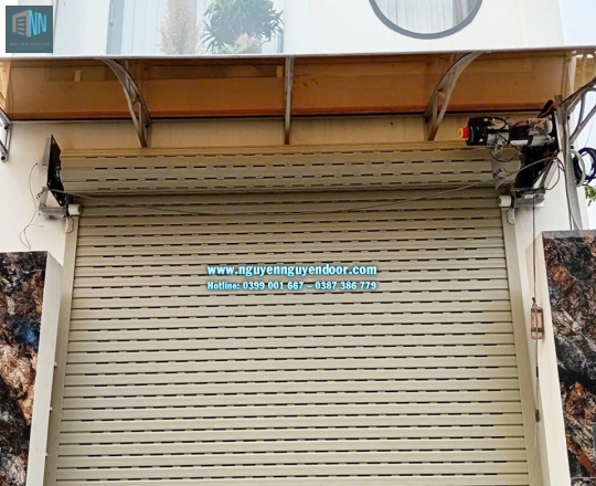 ĐÓN TẾT SIÊU SANG CÙNG CỬA CUỐN CÔNG NGHỆ ĐỨC CHẾ ĐỘ KHE THOÁNG