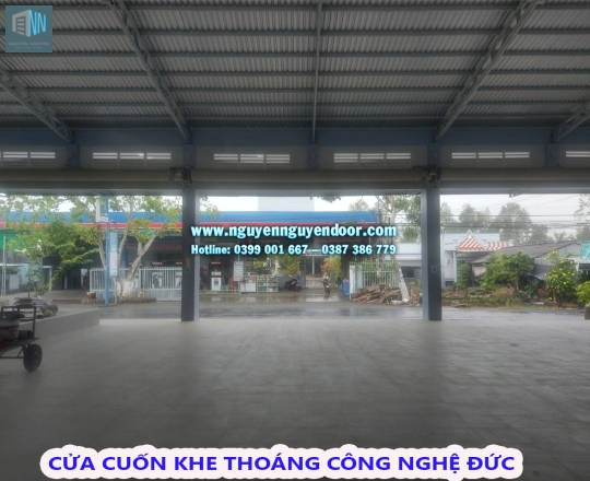 CỬA CUỐN KHE THOÁNG CÔNG NGHỆ ĐỨC TẠI QUẬN 2 – P1