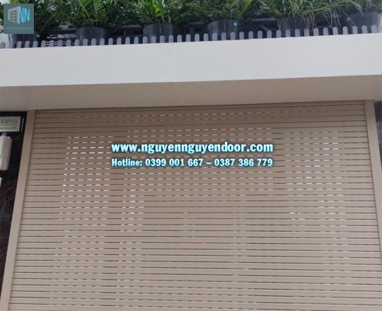 CỬA CUỐN KHE THOÁNG CÔNG NGHỆ ĐỨC TẠI TP HCM