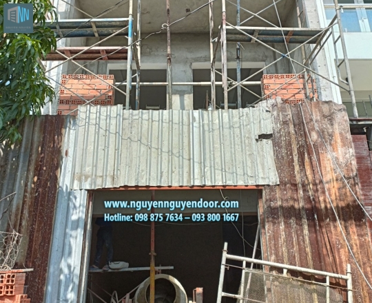CÔNG TRÌNH CỬA CUỐN KDC HỒNG LONG