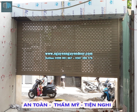 CỬA CUỐN KHE THOÁNG CÔNG NGHỆ ĐỨC TẠI LINH ĐÔNG, THỦ ĐỨC, TP HCM