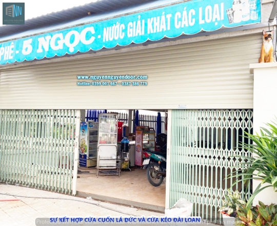 CỬA CUỐN LÁ BÍT CÔNG NGHỆ ĐỨC TẠI CỦ CHI
