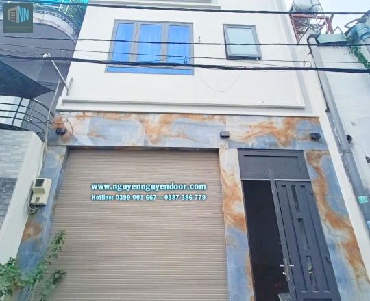 CỬA CUỐN KHE THOÁNG CÔNG NGHỆ ĐỨC TẠI ĐƯỜNG 35 TAM BÌNH