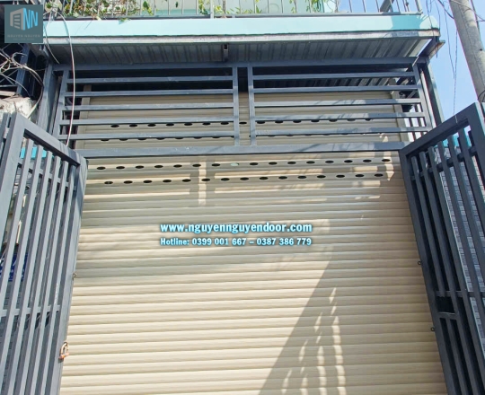 CỬA CUỐN KHE THOÁNG CÔNG NGHỆ ĐỨC TẠI TAM CHÂU TÔ NGỌC VÂN