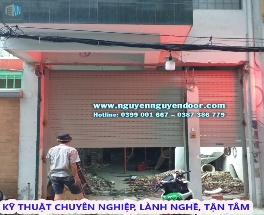 CỬA CUỐN KHE THOÁNG CÔNG NGHỆ ĐỨC TẠI QUẬN 5, TP HCM