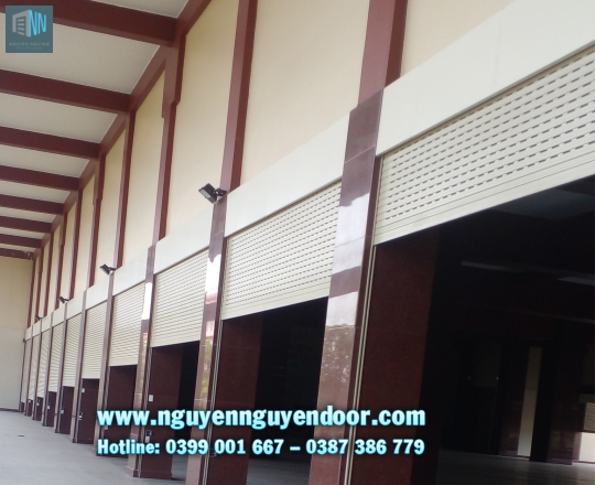 CỬA CUỐN KHE THOÁNG CÔNG NGHỆ ĐỨC TẠI HỌC VIỆN PHẬT GIÁO VIỆT NAM, BÌNH CHÁNH, TP.HCM