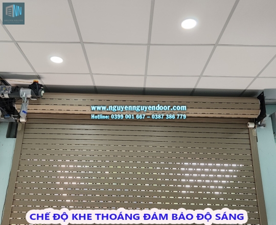 CỬA CUỐN KHE THOÁNG CÔNG NGHỆ ĐỨC NGUYỄN VĂN LINH, BÌNH HƯNG, BÌNH CHÁNH, TP HCM