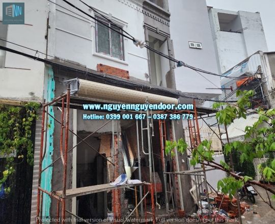 CÔNG TRÌNH CỬA CUỐN KHE THOÁNG CÔNG NGHỆ ĐỨC, XÔ VIẾT NGHỆ TĨNH, Q. BÌNH THẠNH