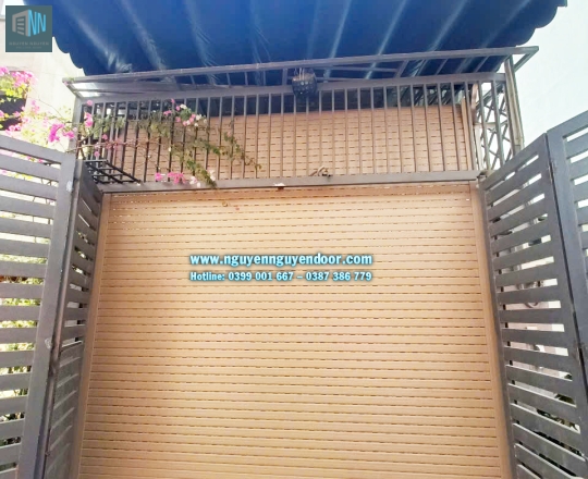 CỬA CUỐN KHE THOÁNG CÔNG NGHỆ ĐỨC TẠI ĐƯỜNG 40 HIỆP BÌNH CHÁNH
